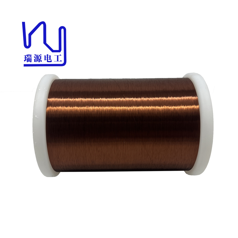 Micro Thin Grade 2 0.08mm Awg Enameled Copper Wire Uew Soldering