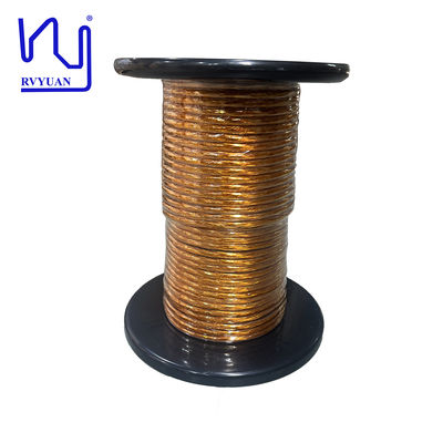 Polyesterimide Taped Litz Wire 0.4mmx120 Copper Litz Wire For Transformer
