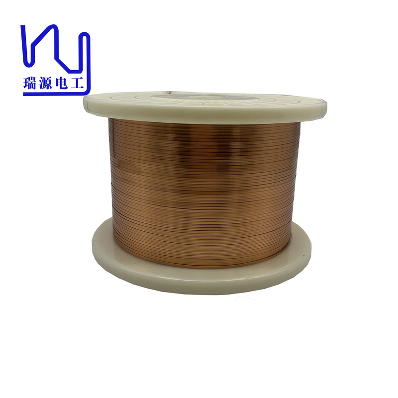 Class 180 Solderable Polyurethane Enameled Flat Copper Winding Wire