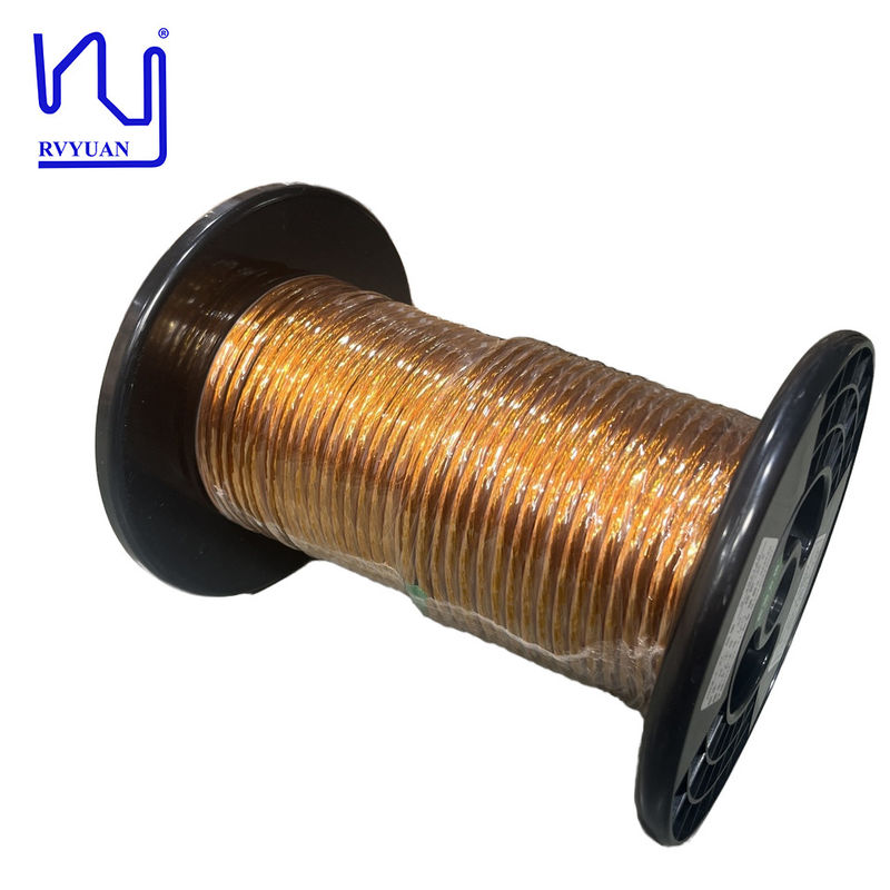 UEWH-PI Taped Litz Wire 0.4mmx120 Copper Litz Wire For Transformer