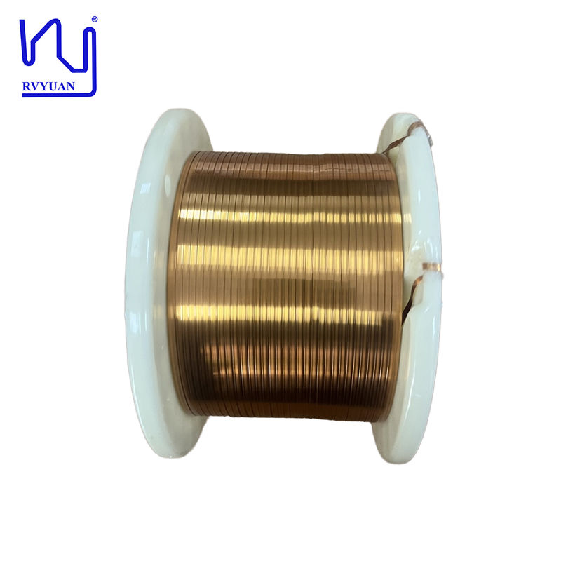 Custom Flat/Rectangular 3mm Enameled Insulated Copper Winding Wire for Inductor