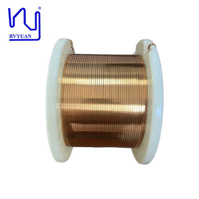 Fio de cobre plano esmaltado UEWH soldável 0,50mmx2,40mm para motor