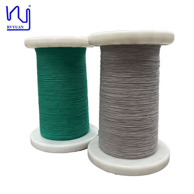 Opções de Cores Múltiplas Fio Individual 0,2mm Fio de Cobre Esmaltado com Revestimento de Nylon para Áudio