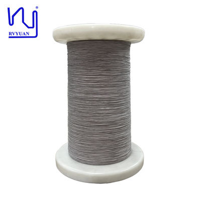 USTC-F Cores cinzentas 0.2mm fio de cobre esmaltado envolto com Dacron para áudio
