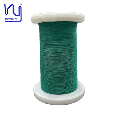 2UEW-F 0.2mm fio de cobre esmaltado revestido de seda para áudio