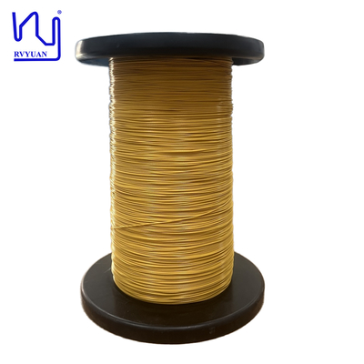 Fio Litz personalizado 0,21mm*7 ETFE Isolamento Teflon Fios de cobre para transformador