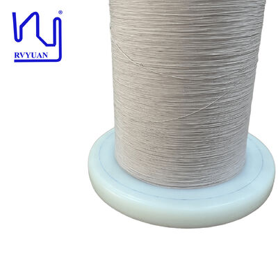 Litz 1100V coberto de seda de cobre sólido de 0,1 mm x 150 fios para transformador/carregador sem fio