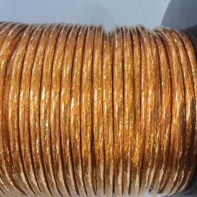 156 fios de 0,32 mm de diâmetro Fios de Litz com fita adesiva com tensão de ruptura de 6000V para sistemas EV de alta frequência