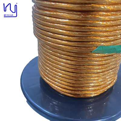 2UEW-H-F 0,32 mm x 156 fios de alta tensão PI Litz com tensão de ruptura de 6000V para sistemas de segurança NEV