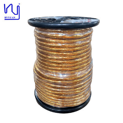 Fio Litz de Cobre Enrolado em Filme de Poliimida Certificado UL 6000V com 528 Fios