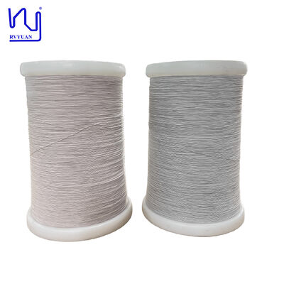 2USTC-H 19 Fios 42AWG Seda Natural Coberta Fio de Cobre Litz para Cabo de Áudio High-End