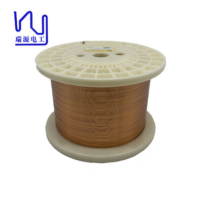 Classe 220 bobina magnética 0.4x4mm Subscrever Stator Flat Enameled Copper Motor Winding Wire