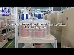 O fio do ímã de PolyurethaneSoldering esmaltou o fio de enrolamento de cobre