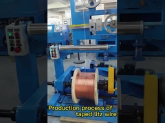 Tensão Mylar da divisão do uso elétrico do veículo a alta gravou o fio de Litz